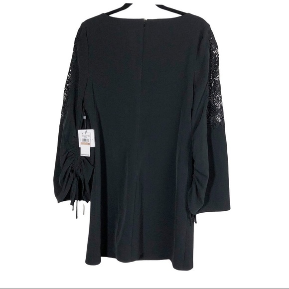 Laundry Black Mini Cocktail Party Dress Size 12 - Picture 5 of 9